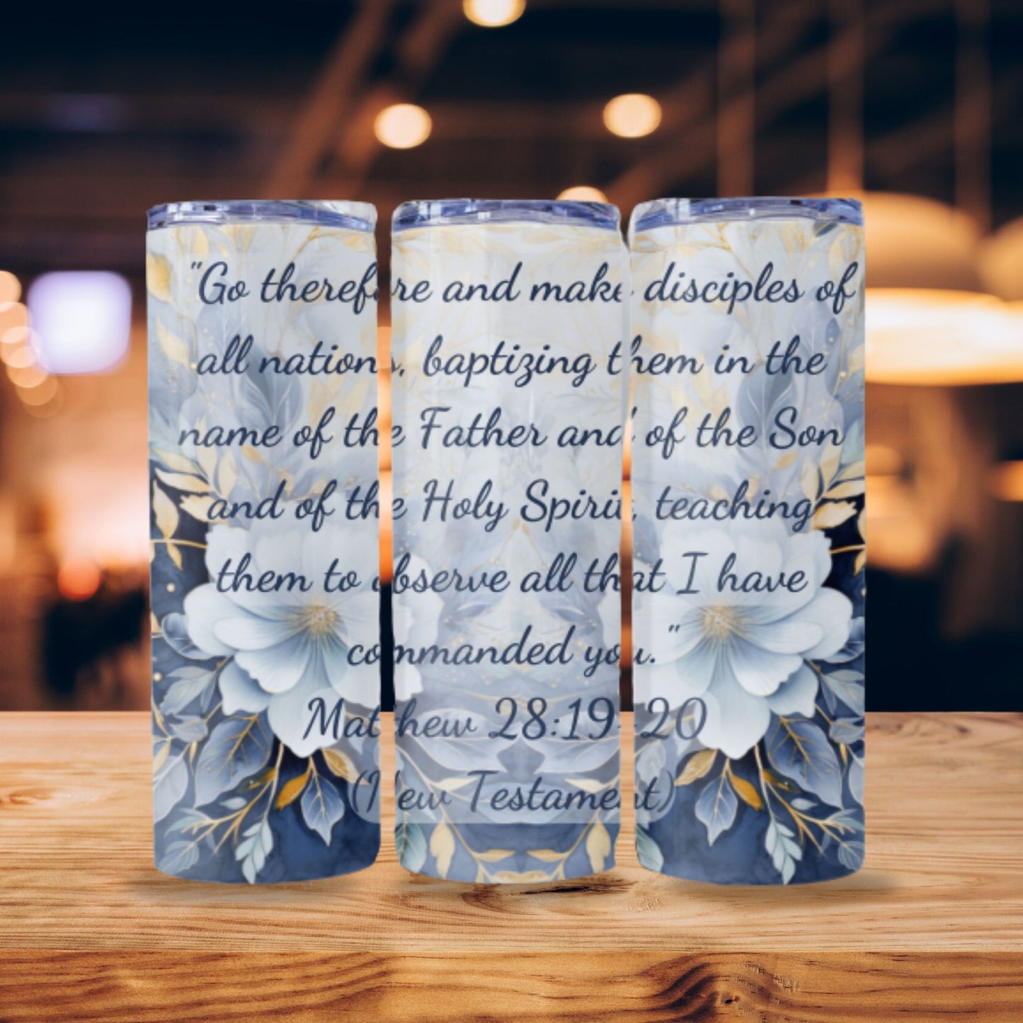 Religious Tumbler Wrap 20z Skinny Tumbler Sublimation Design Digital Download PNG. 9.2 x 8.3” Floral Tumbler Wrap Christian Tumbler Wrap