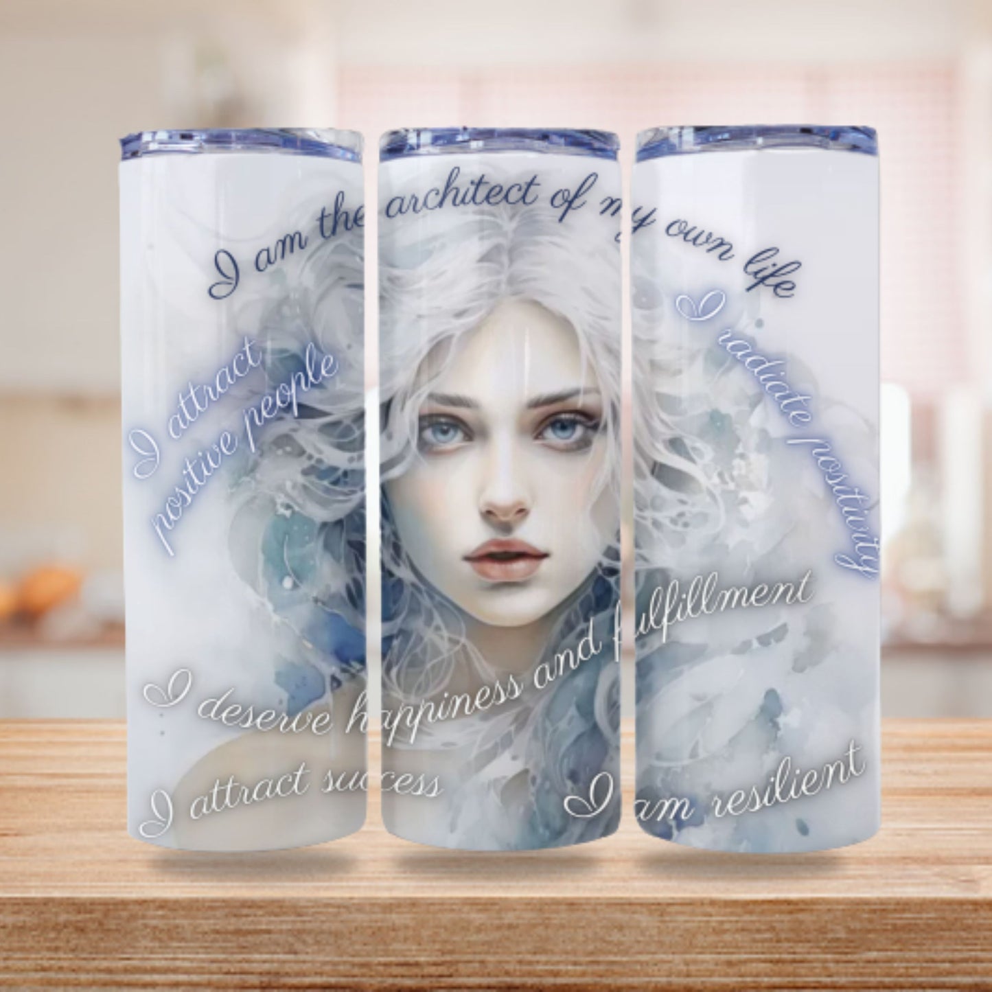 Motivational Quotes Tumbler Wrap Sublimation design 20z tumbler Positive Affirmations digital download PNG, Tumbler PNG