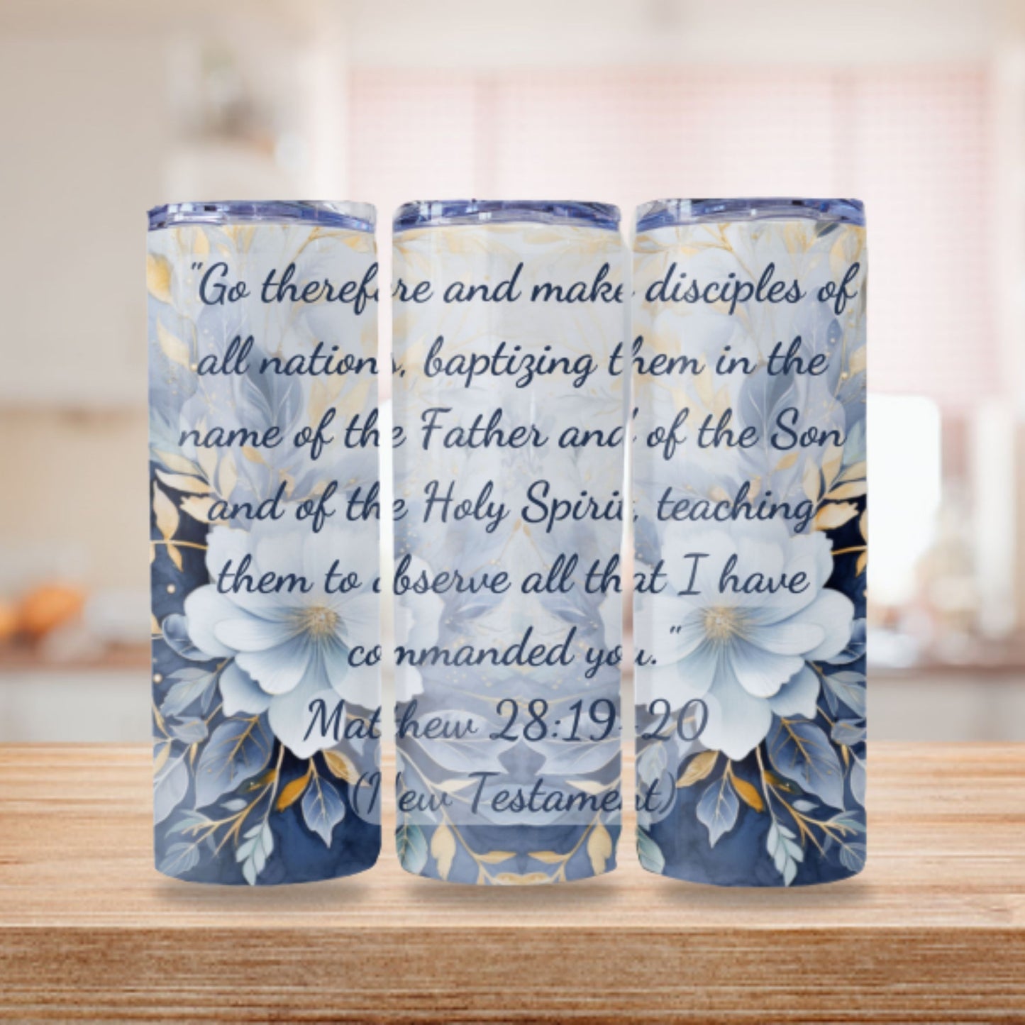 Religious Tumbler Wrap 20z Skinny Tumbler Sublimation Design Digital Download PNG. 9.2 x 8.3” Floral Tumbler Wrap Christian Tumbler Wrap
