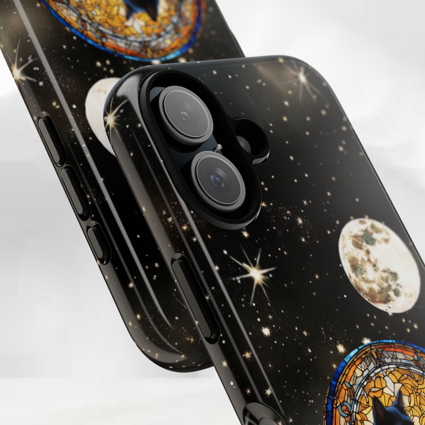 Galaxy Cat Phone Case, Tough Cases for Cat Lovers, Unique Gift for Animal Enthusiasts, Cosmic Pet Protection, Stylish Accessory
