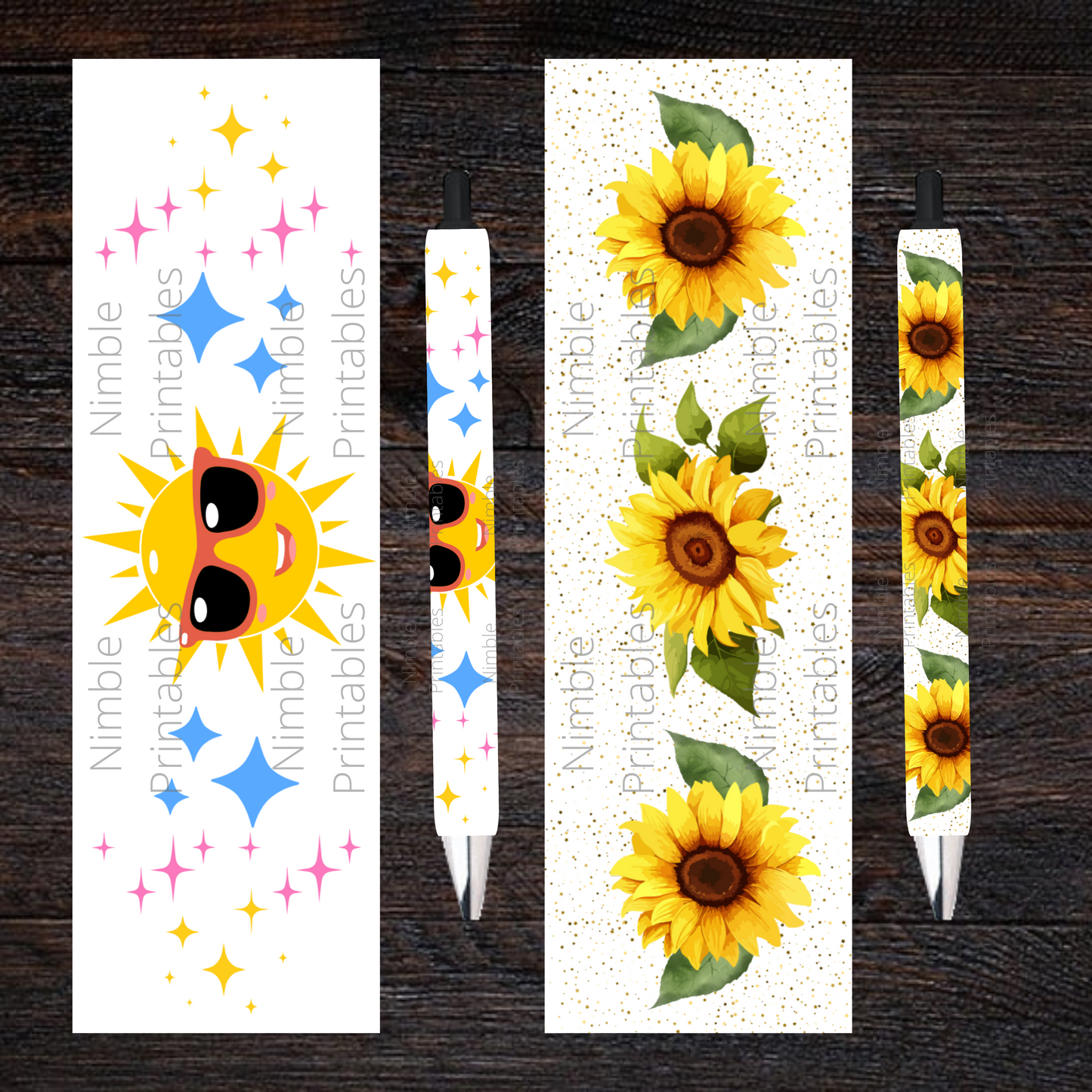 Pen Wraps Bundle Summer PNG, Pen Wrap PNG, Glitter PNG, Boho PNG, Rainbow PNG, Transparent Background, Digital Downloads, Instant Download