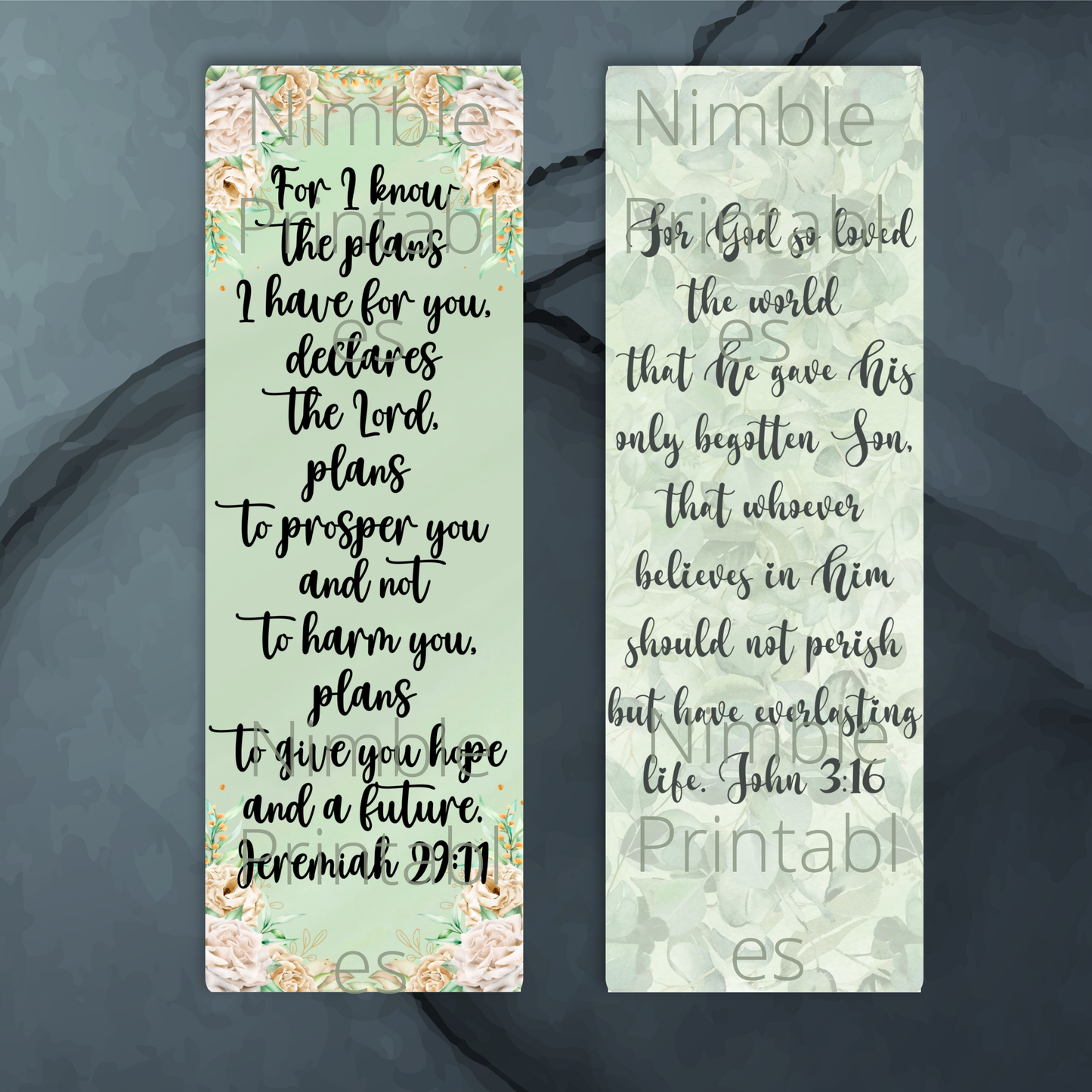 Printable Bookmarks Bible Verses Bundle, Digital Downloads, Watercolor Bookmark, 10 PNG and 10 JPG Bookmark Sublimation Inspirational Quotes