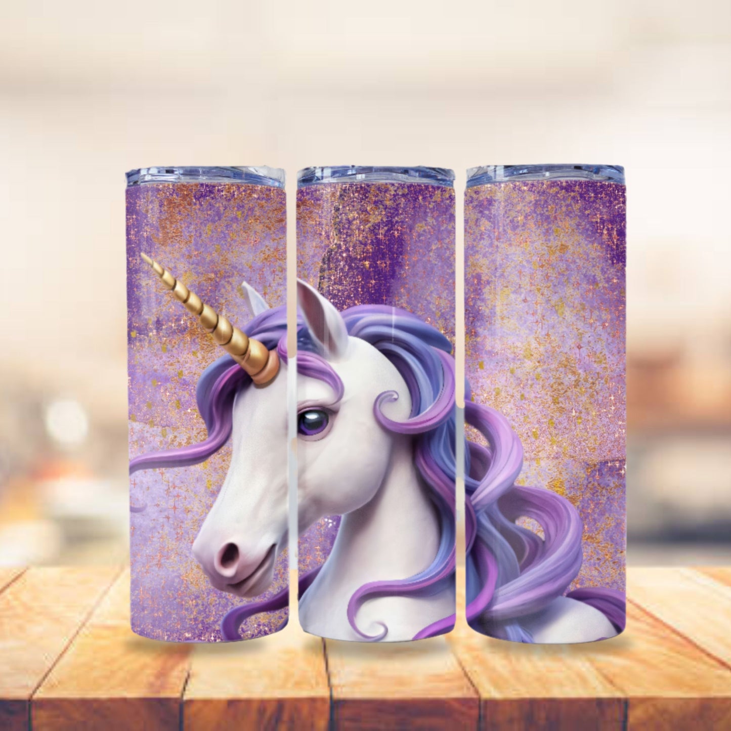 Unicorn Tumbler Wrap 20z Tumbler Customized Tumbler Sublimation Design Digital Download PNG Purple Tumbler Wrap Cute Tumbler Wrap