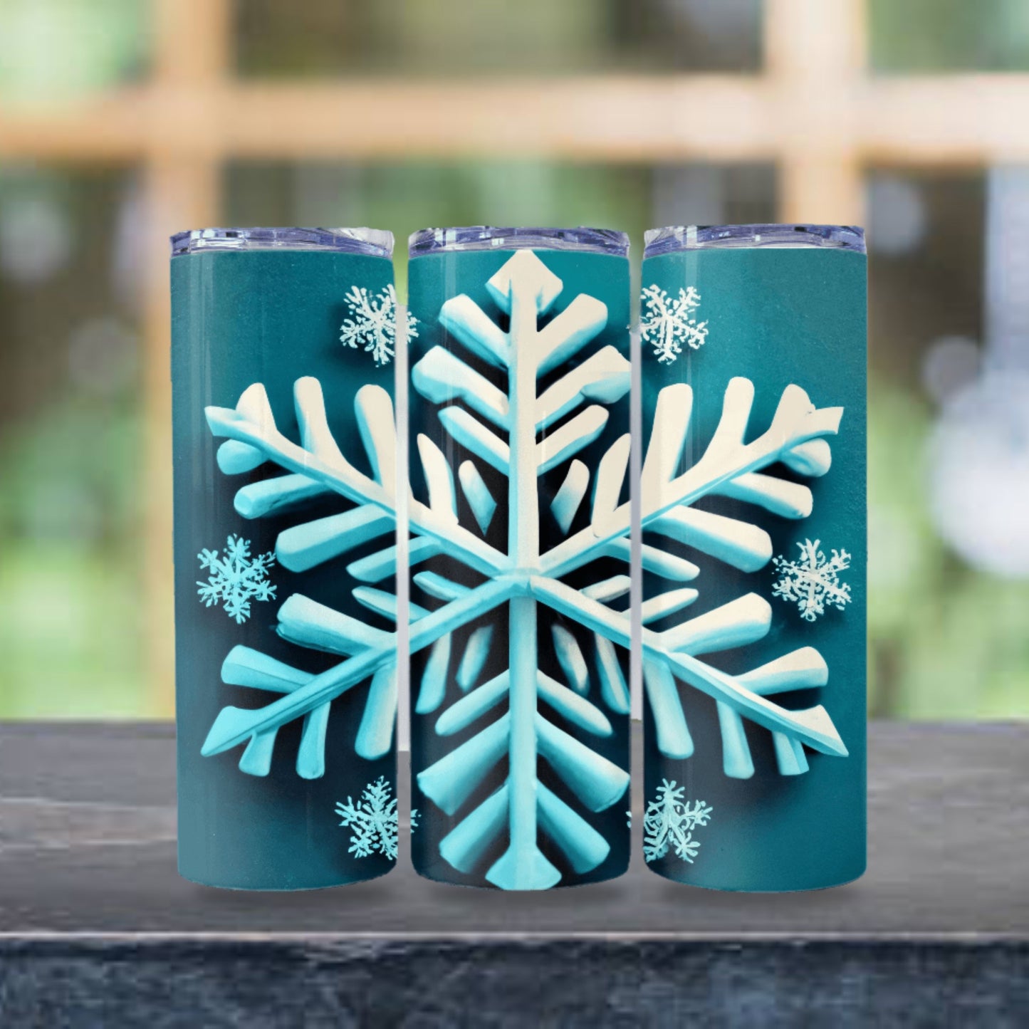 Christmas Snowflake Tumbler Wrap Design 20z Tumbler Digital Download PNG, Digital File Sublimation Tumbler Wrap Snowflake PNG Christmas PNG
