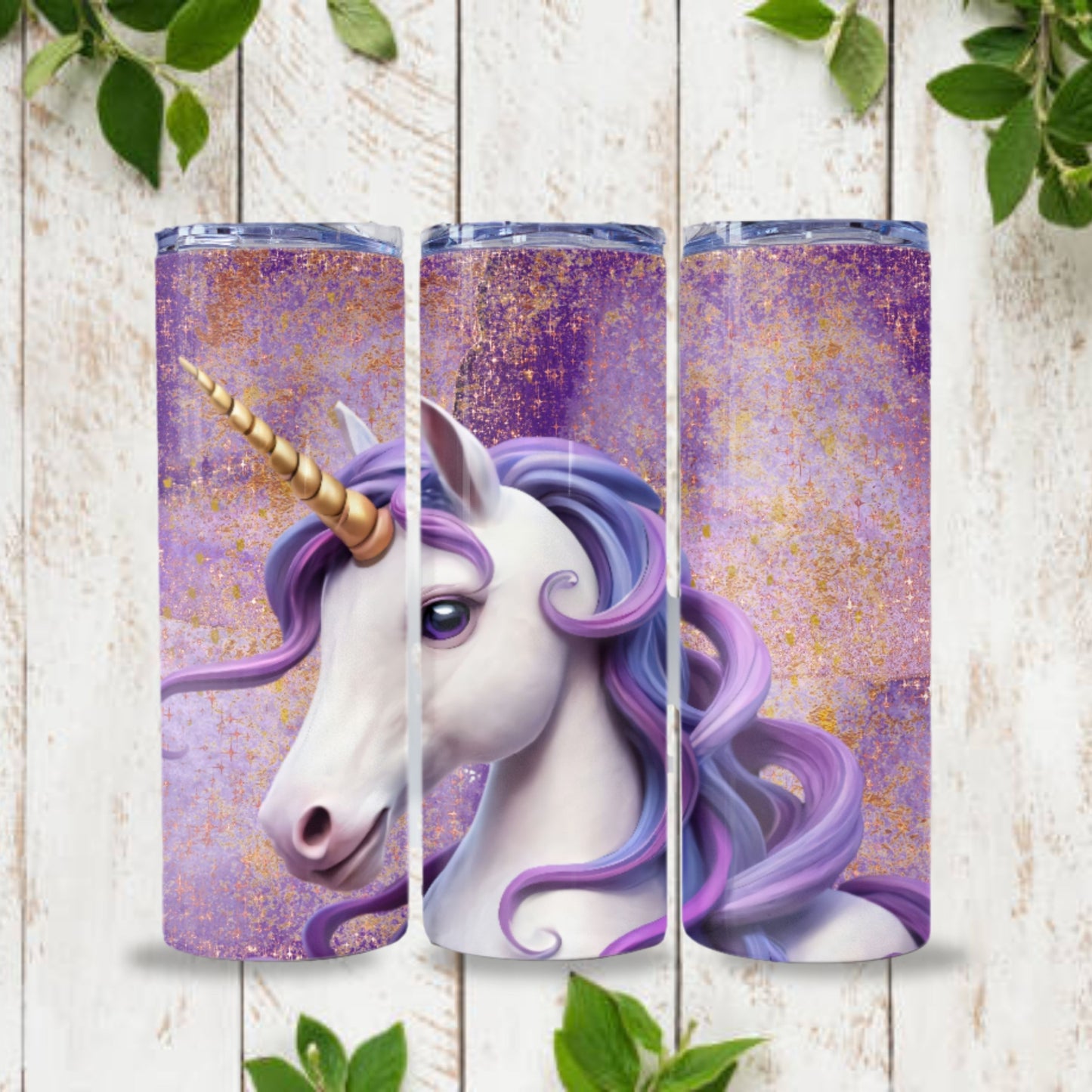 Unicorn Tumbler Wrap 20z Tumbler Customized Tumbler Sublimation Design Digital Download PNG Purple Tumbler Wrap Cute Tumbler Wrap