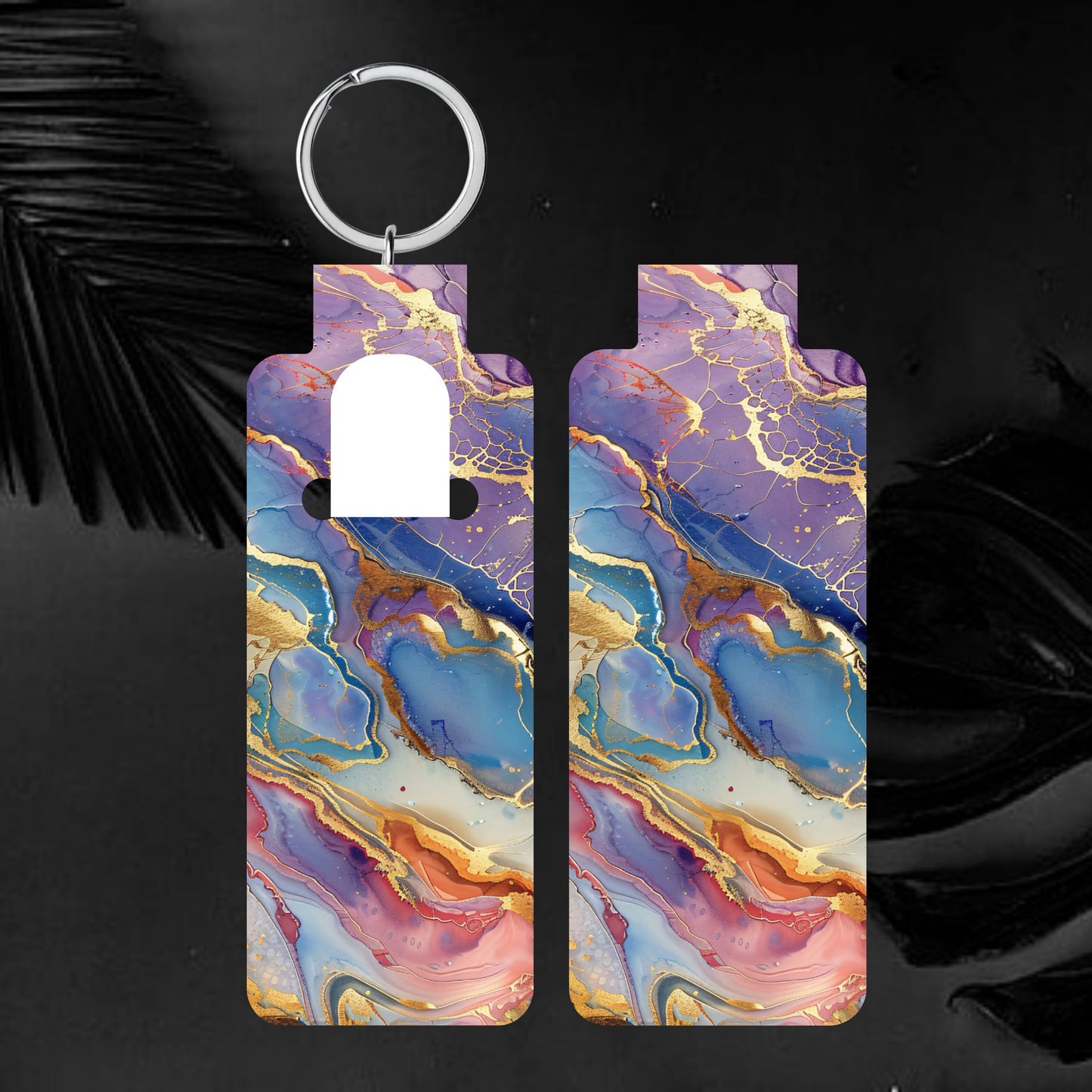 Kintsugi Skinny Lip Balm PNG Marble PNG Sublimation Bundle Skinny Lip Balm Holder PNG Key Ring Tag Fob Digital Downloads, Instant Download