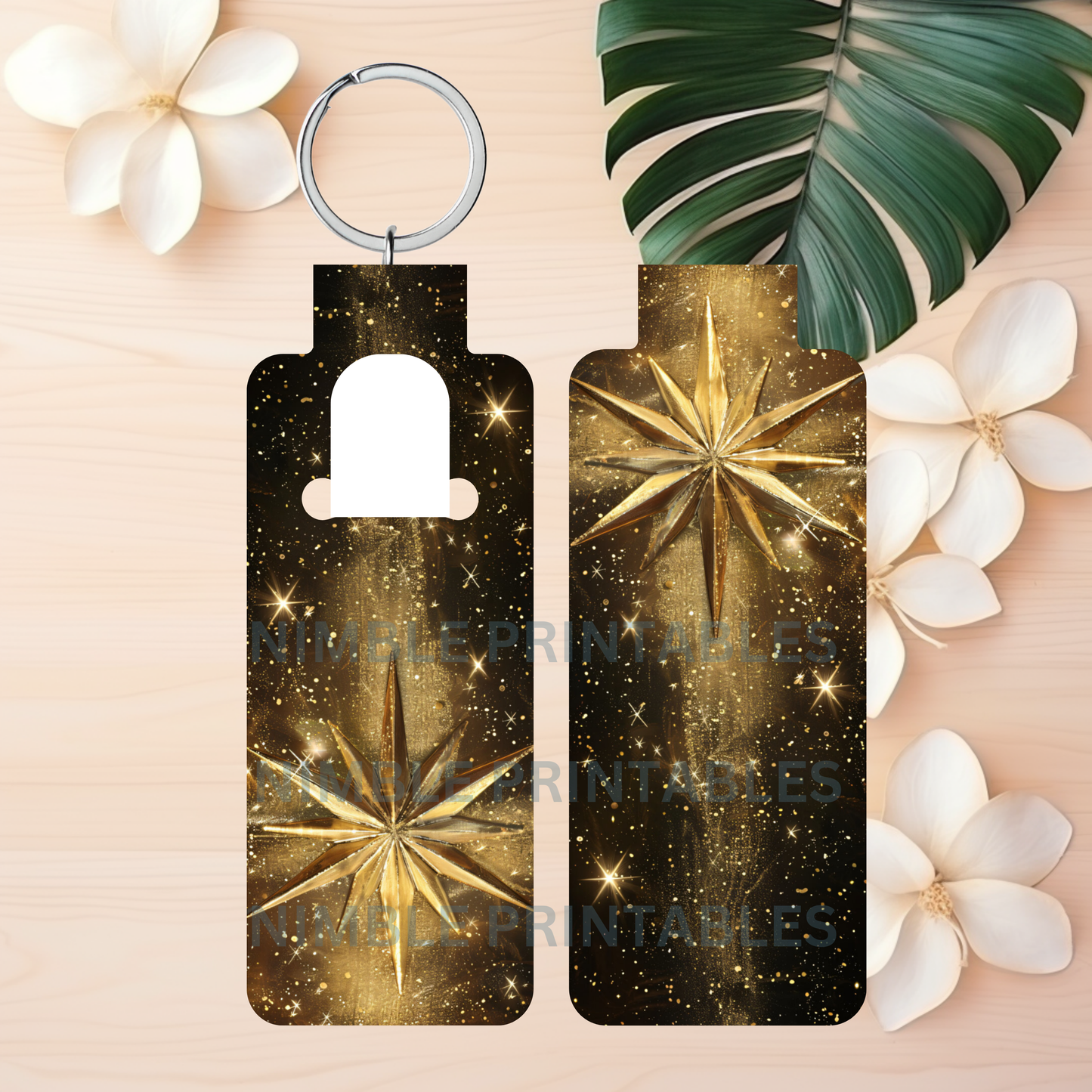Celestial Stars Skinny Lip Balm Sublimation Bundle 32 Skinny Lip Balm Holder PNGs Key Ring Tag Fob Digital Downloads, Instant Download
