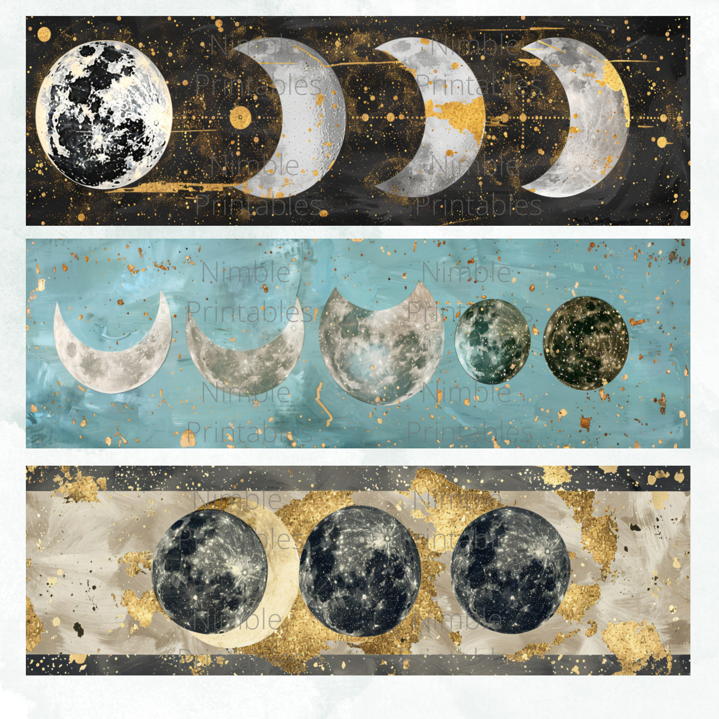 Pen Wrap PNG, Celestial PNG, Glitter Pen Wrap, Ink Joy Pen Wraps, Waterslide Pen Wrap PNG, Digital Downloads, Instant Download