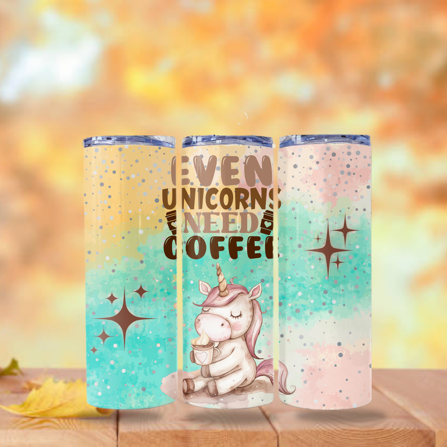 Unicorn Tumbler Wrap Design 20z Tumbler Digital Download PNG Digital File Sublimation Coffee PNG, Unicorn PNG, Pink PNG