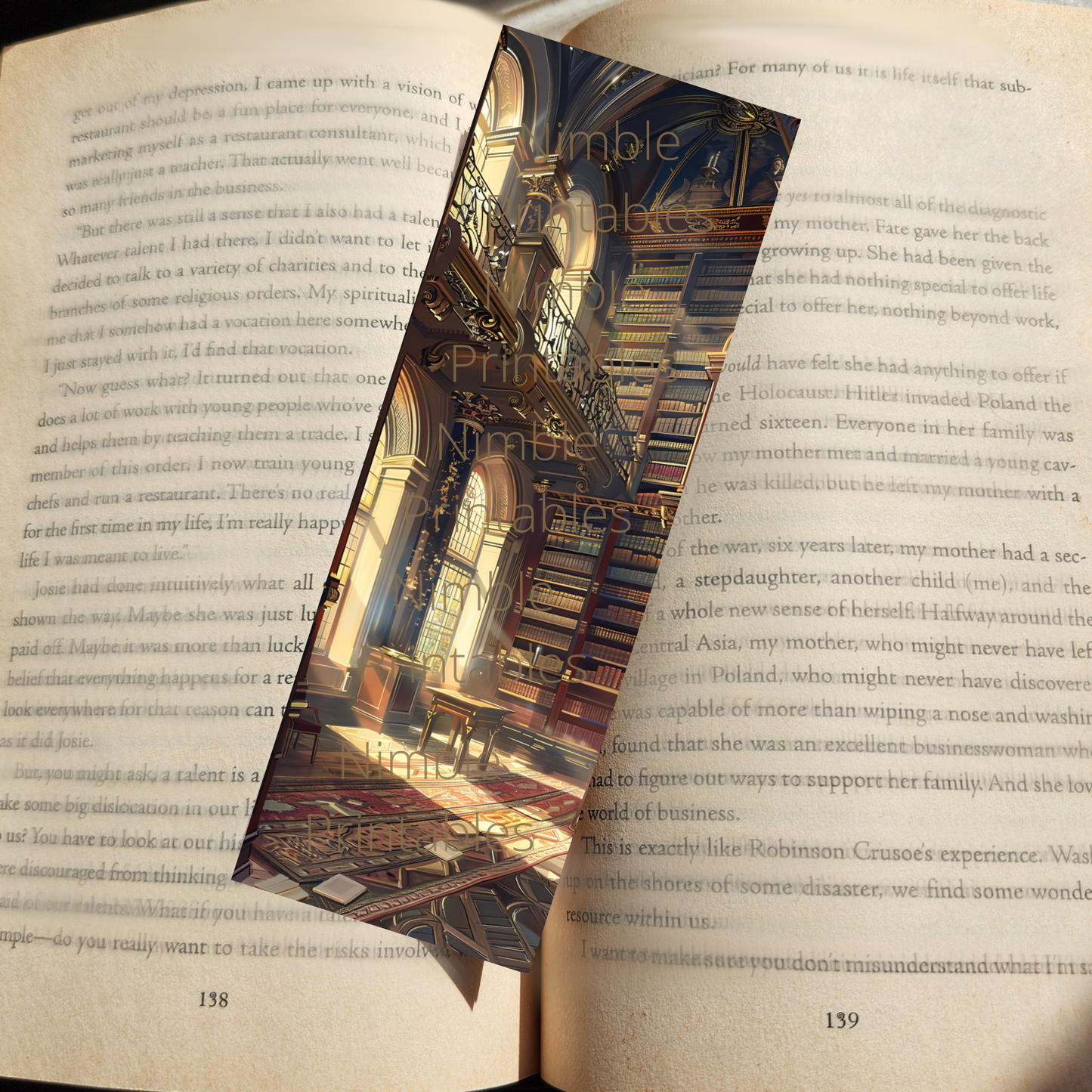 Printable Bookmarks Bundle Dark Academia, Digital Downloads, Watercolor Bookmark, 16 PNG and 16 JPG Bookmark Sublimation Dark Academia Art