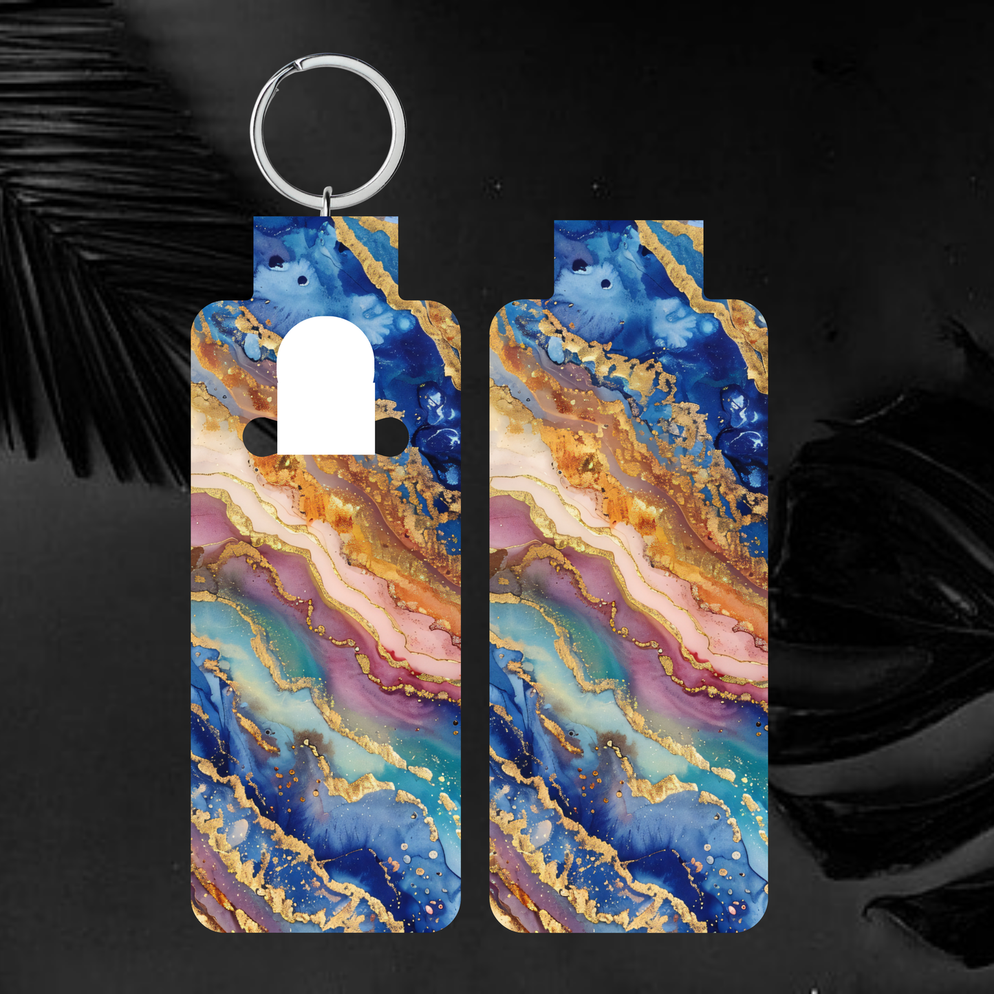 Kintsugi Skinny Lip Balm PNG Marble PNG Sublimation Bundle Skinny Lip Balm Holder PNG Key Ring Tag Fob Digital Downloads, Instant Download
