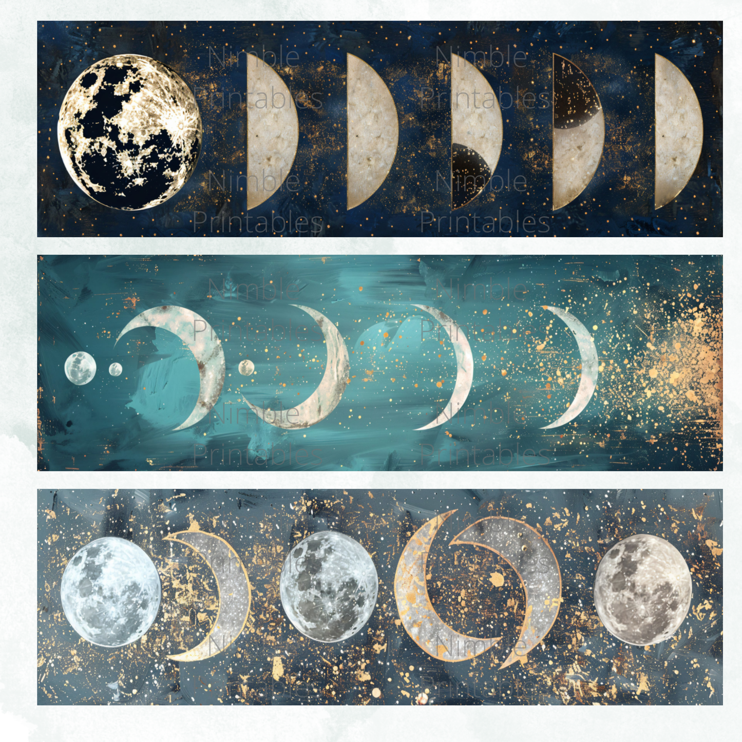 Pen Wrap PNG, Celestial PNG, Glitter Pen Wrap, Ink Joy Pen Wraps, Waterslide Pen Wrap PNG, Digital Downloads, Instant Download