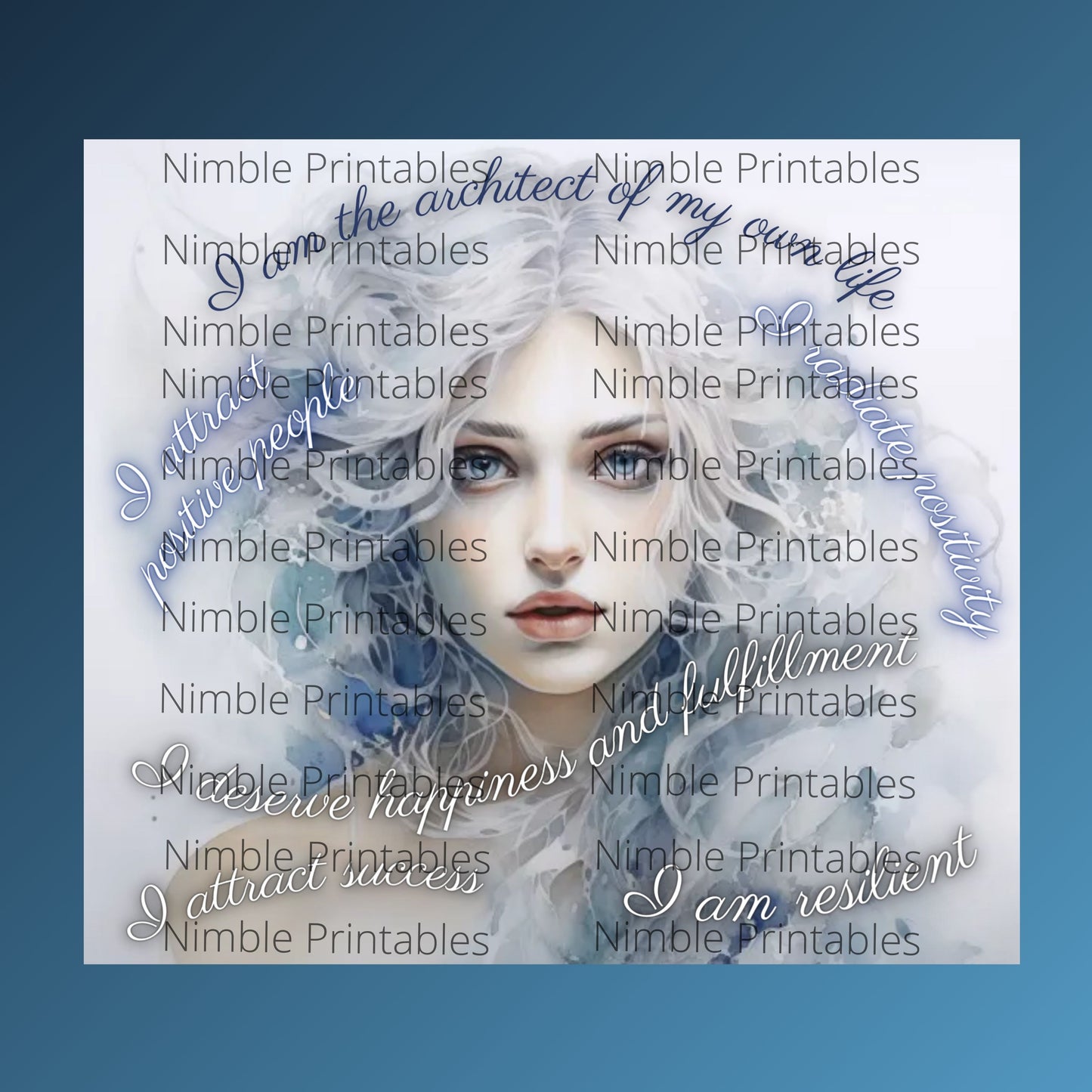 Motivational Quotes Tumbler Wrap Sublimation design 20z tumbler Positive Affirmations digital download PNG, Tumbler PNG