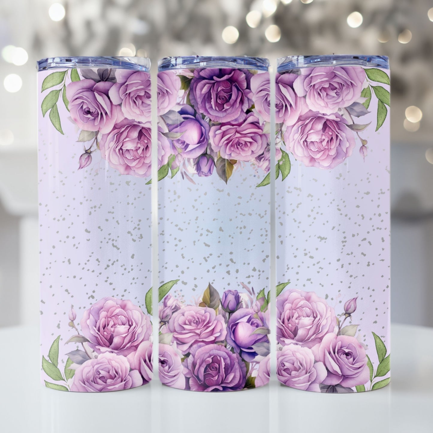 Bride Tumbler Wrap 20z Skinny Tumbler Sublimation Design Digital Download PNG Purple Tumbler Wrap Floral Tumbler Wrap