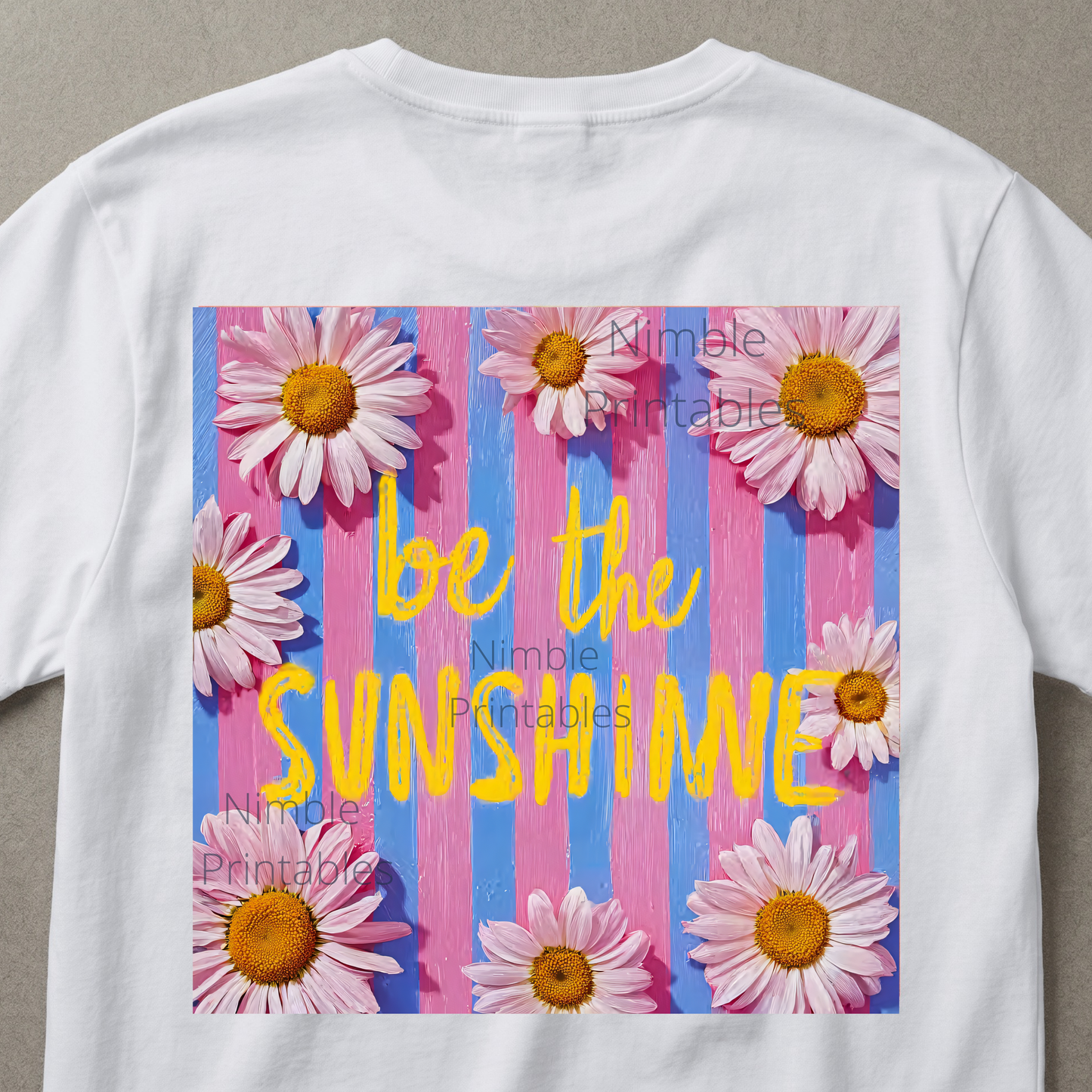 Be the Sunshine PNG, Mental Health Png, Positive Quote Png, Daisy png, Sublimation Design Instant Digital Download