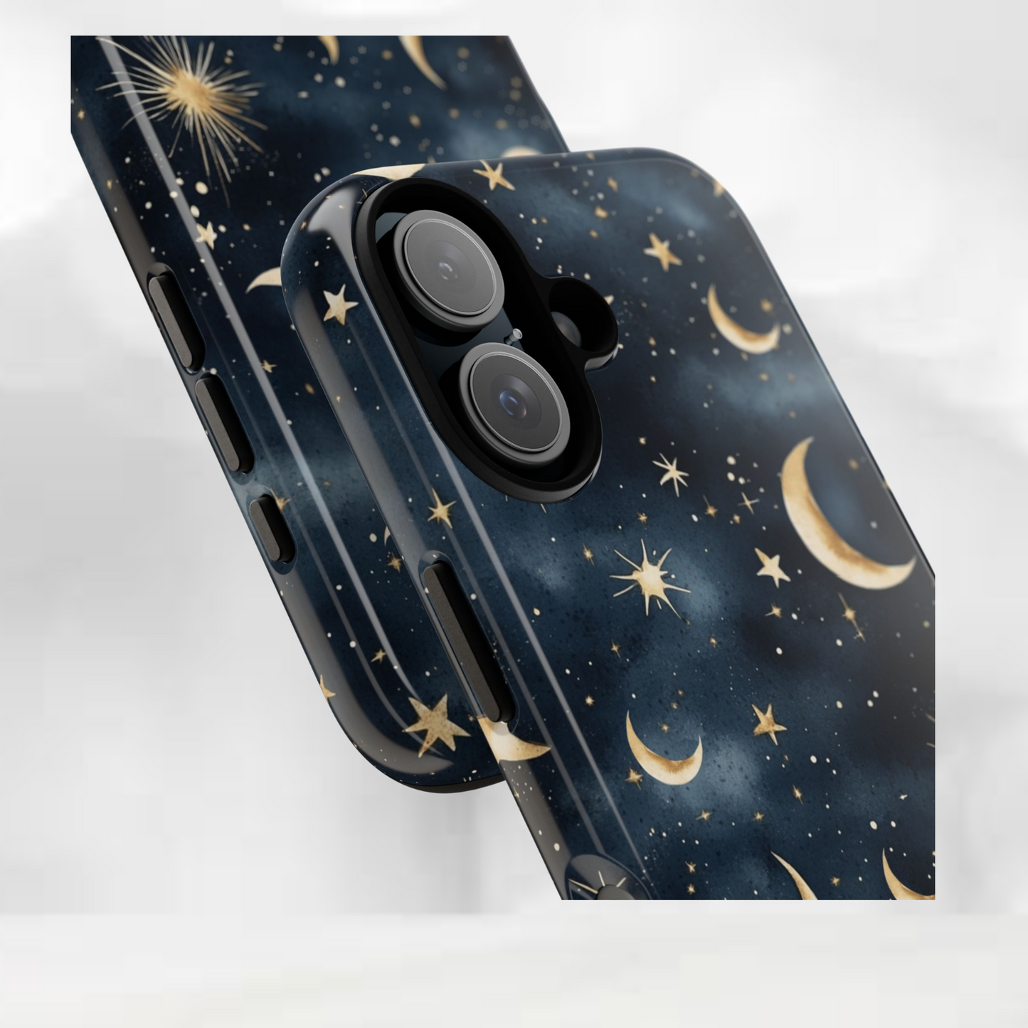 Celestial Phone Case - Tough Cases with Moon and Stars Design, Galaxy Phone Cover, Night Sky Accessories, Astrology Gift, Space [...]