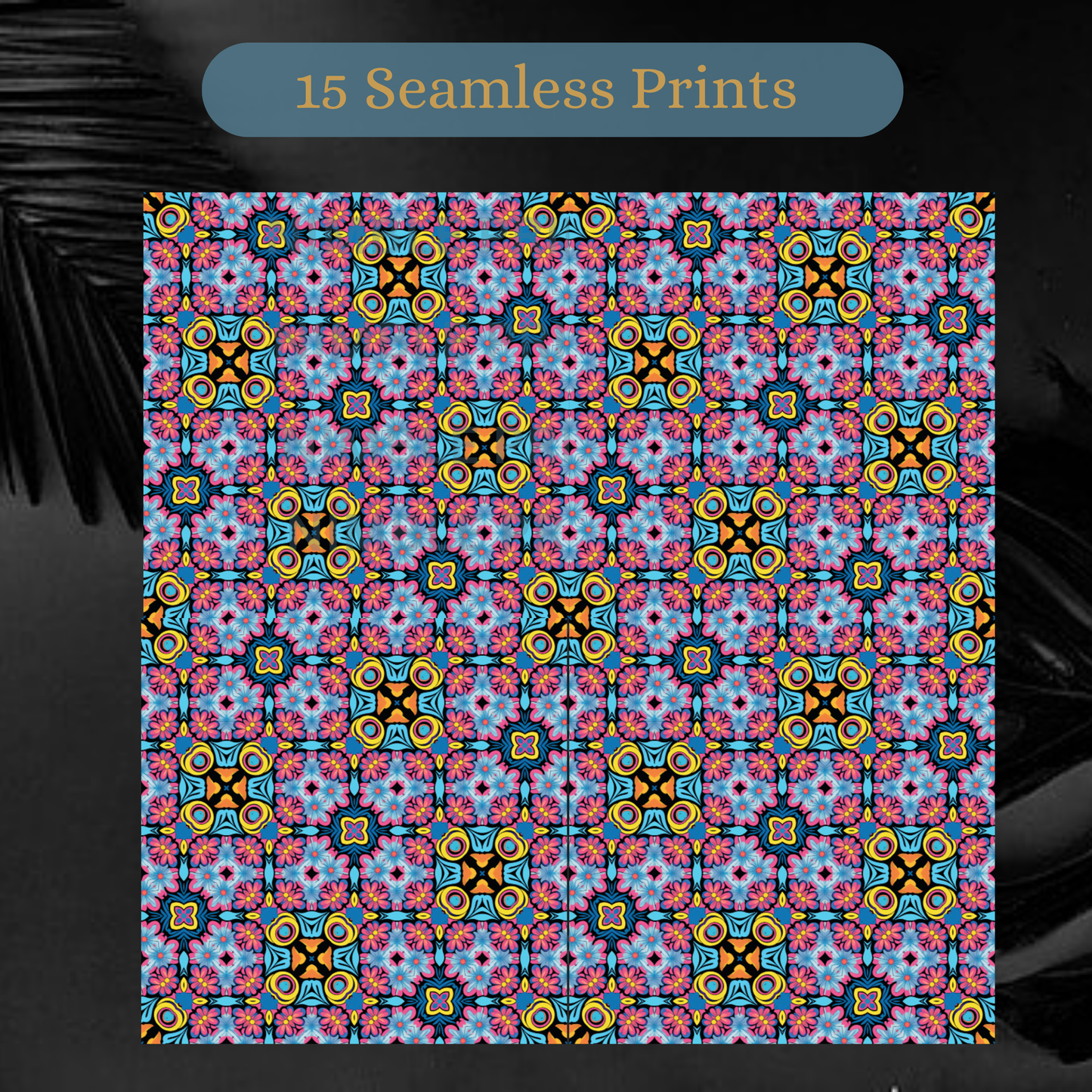 Colorful Background Digital Paper Pack Seamless Pattern Scrapbook Paper Digital Download, Digital Paper Pattern