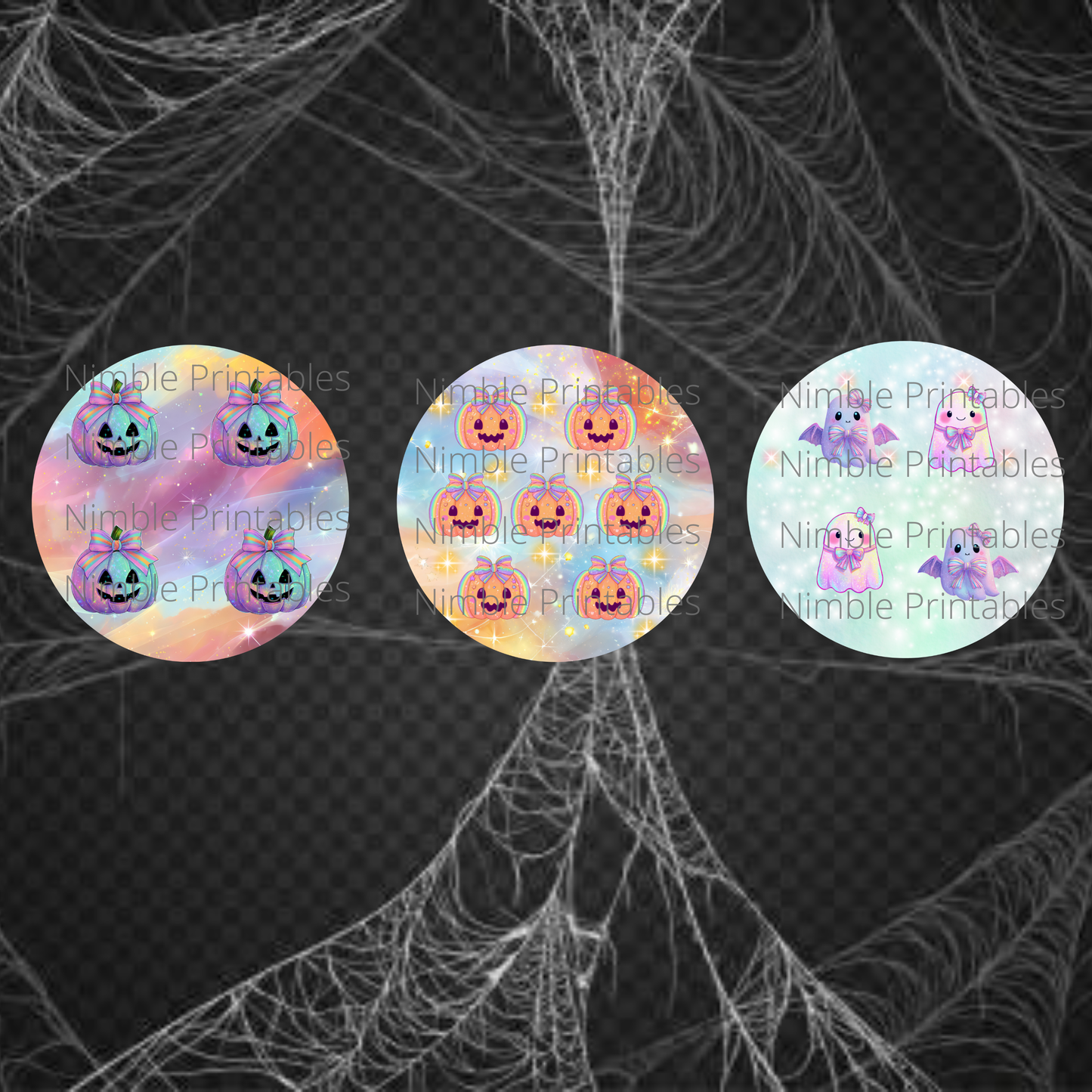 Car Coaster Sublimation PNG Round Car Coaster Digital Printable Design DIY Sublimation Blanks Instant Download PNG Iridescence Halloween PNG