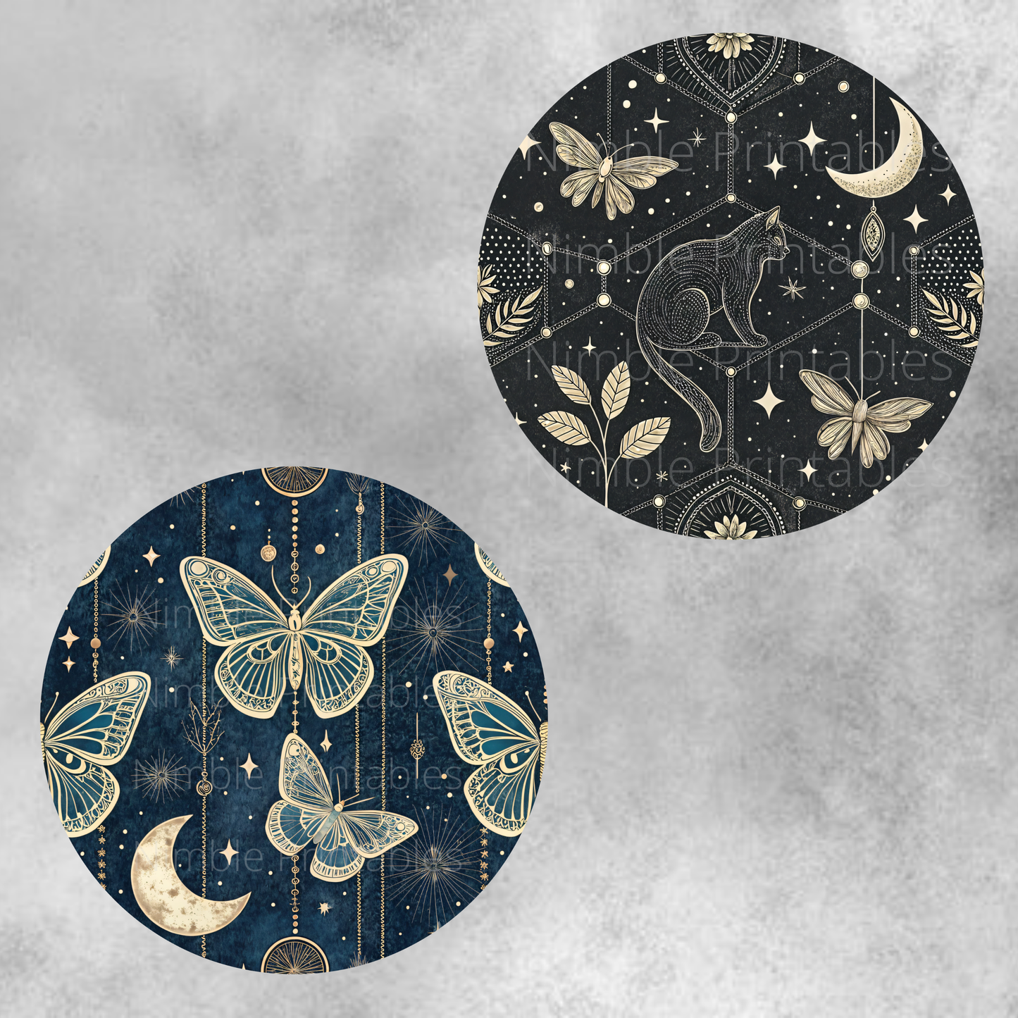 Luna Moth Car Coaster PNG, Car Coaster PNG, Instant Downloads Sublimation Design Car Accessories Snake, PNG, Cat PNG, Gothic PNG