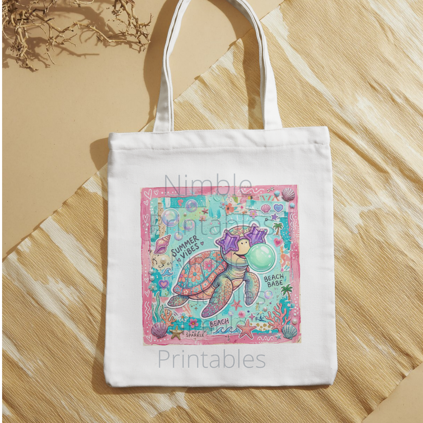 Preppy Sea Turtle Png, Retro Summer Png, Summer Vibes Png, Funny Turtle Png, Summer Beach Png Instant Digital Download