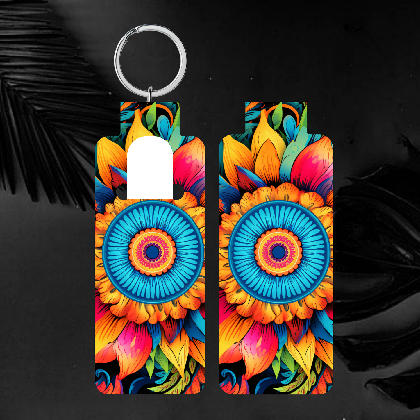 Boho Hippie Skinny Lip Balm Sublimation Bundle Skinny Lip Balm Holder PNG Key Ring Tag Fob Digital Downloads, Instant Download PNG