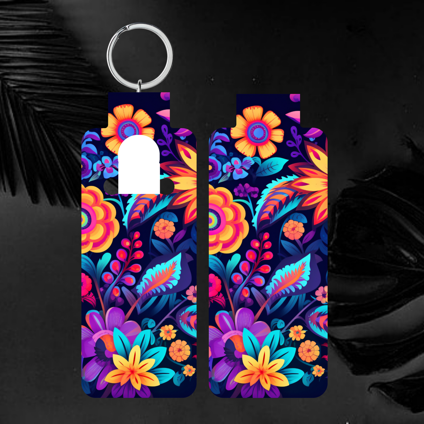 Boho Hippie Skinny Lip Balm Sublimation Bundle Skinny Lip Balm Holder PNG Key Ring Tag Fob Digital Downloads, Instant Download PNG