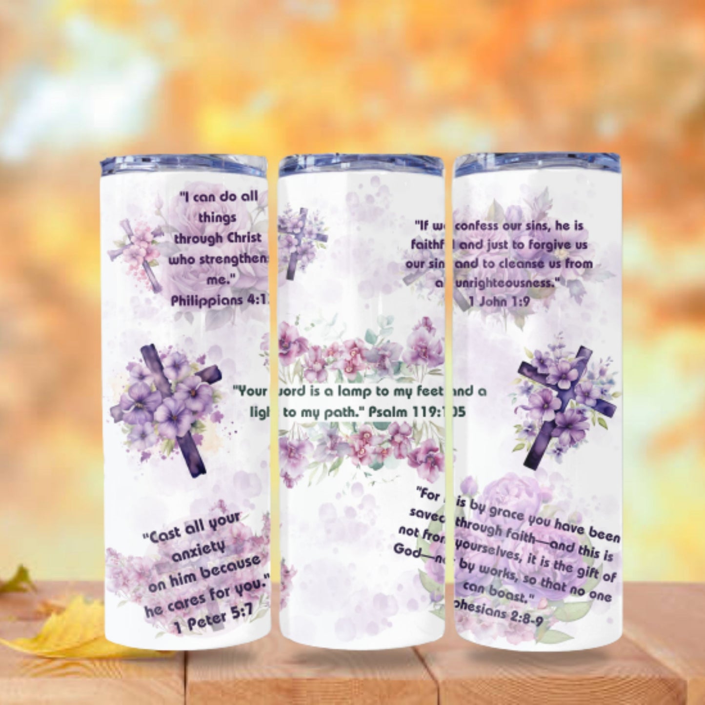 Religious Tumbler Wrap 20z Skinny Tumbler Sublimation Design Digital Download PNG Floral Tumbler Wrap Christian Tumbler Wrap