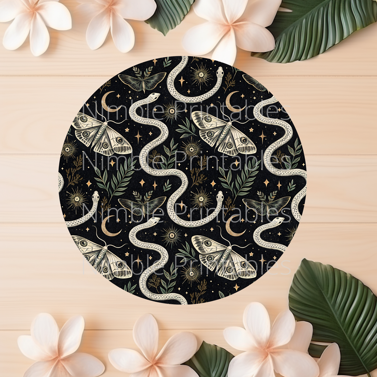 Luna Moth Car Coaster PNG, Car Coaster PNG, Instant Downloads Sublimation Design Car Accessories Snake, PNG, Cat PNG, Gothic PNG