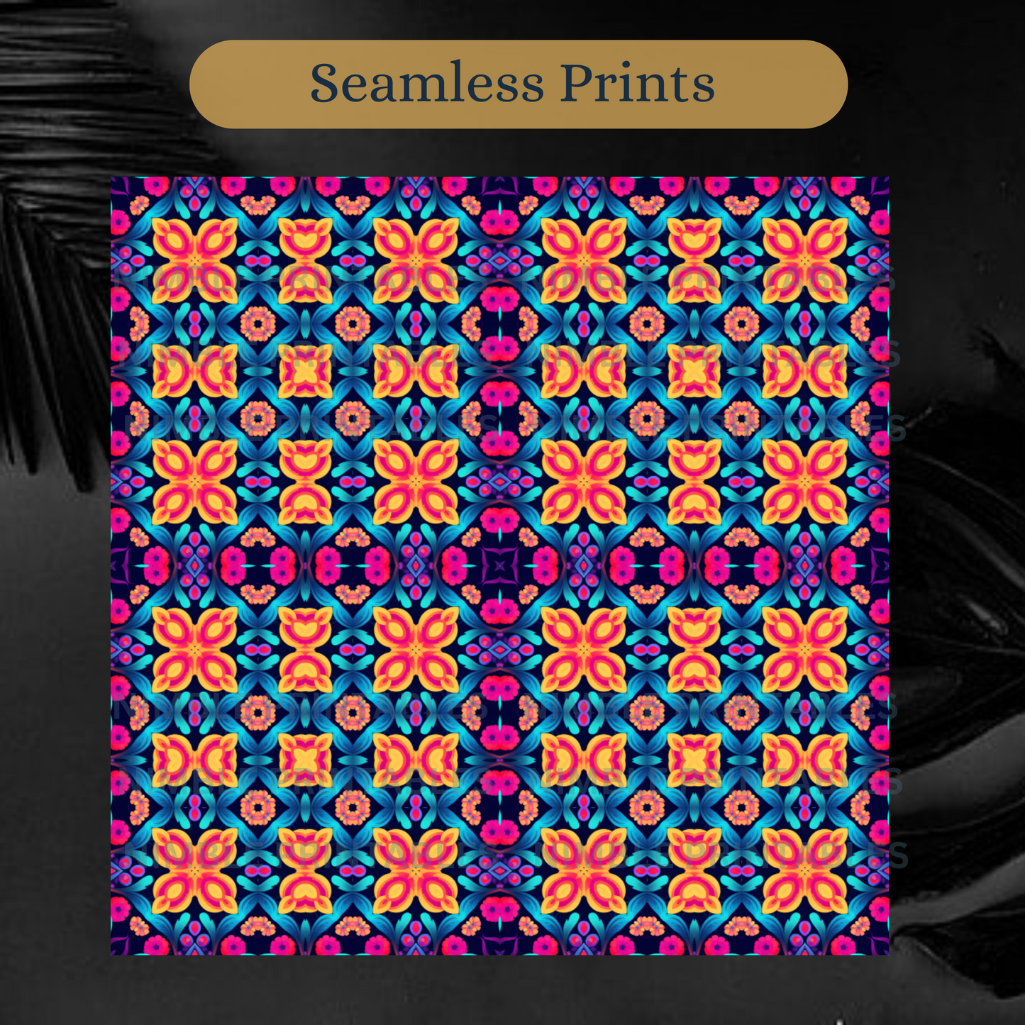 Bright Vibrant Digital Paper Pack Seamless Pattern Scrapbook Paper Digital Download, Digital Paper Pattern Retro Print PNG, Purple PNG